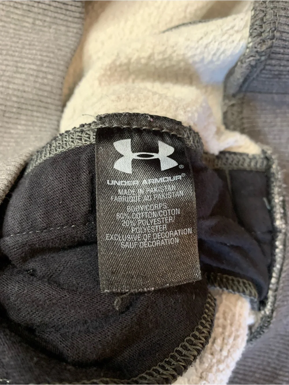 Under Armour UA Storm Grey Sweatpants Men’s Large Loose Fit Athletic Joggers - Picture 3 of 10